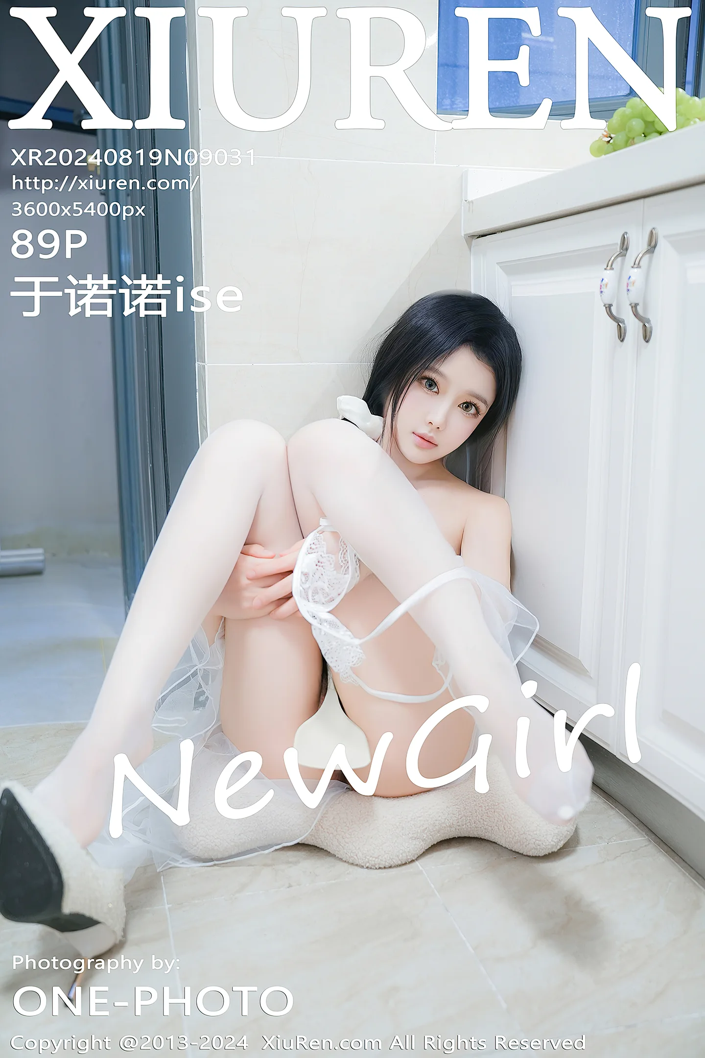 [XiuRen秀人网]No.9031_新人模特于诺诺ise性感白色网纱轻透服饰配白丝袜秀美腿诱惑写真89P-秀人网 - XiuRen.Xyz